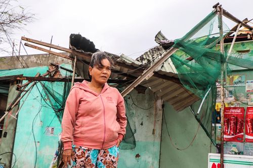 TP Tam Kỳ tan hoang sau bão số 9