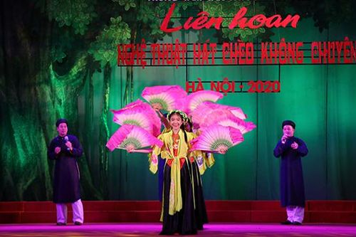 Tổng kết và trao giải Liên hoan Nghệ thuật hát Chèo không chuyên Hà Nội năm 2020