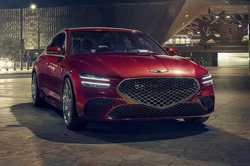 Genesis G70 2021 từ 830 triệu đồng tại Hàn, lộ trang bị 'tận nóc'
