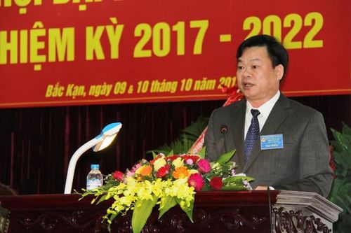 Ông Hoàng Duy Chinh được bầu giữ chức Bí thư Tỉnh ủy Bắc Kạn