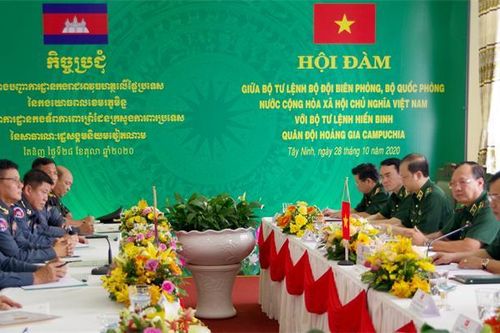 Tăng cường hợp tác quốc phòng giữa Bộ Tư lệnh BĐBP Việt Nam và Bộ Tư lệnh Hiến binh Campuchia