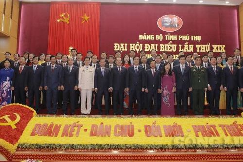 Phú Thọ: Bế mạc Đại hội Đảng bộ tỉnh lần thứ XIX