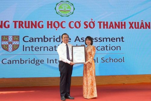 Việt Nam có trường THCS quốc tế Cambridge đầu tiên