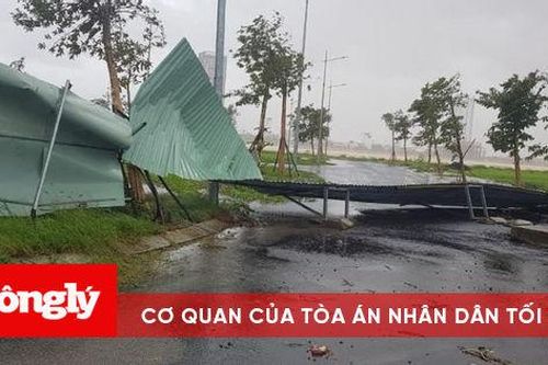 Bão số 9: Gió giật mạnh và mưa lớn tại các tỉnh miền Trung- Tây Nguyên