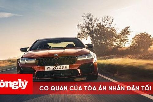 Cận cảnh BMW M5 bản nâng cấp 2021 vừa ra mắt