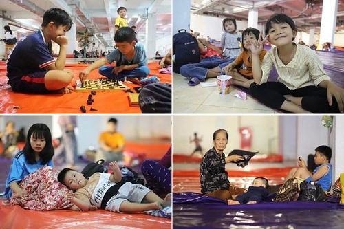 Ký túc xá '5 sao' nơi tránh bão của người dân vùng biển Quảng Ngãi