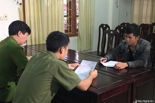Nam thanh niên ở Đô Lương bị phạt vì vu khống công an trên Facebook