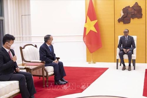 Tổng thống Rwanda muốn thúc đẩy hơn nữa quan hệ hợp tác hữu nghị với Việt Nam
