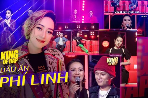 Dấu ấn Phí Linh tại King Of Rap: Thời thượng, am hiểu về Underground, hết lòng vì thí sinh