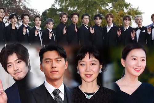Thảm đỏ hot nhất Hàn Quốc: SEVENTEEN tỏa sáng cùng Hyun Bin, Gong Hyo Jin, Kim Hee Ae và Kang Ha Neul
