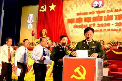 Tỷ lệ nữ trong Ban chấp hành Đảng bộ tỉnh Cà Mau là 10%, ông Nguyễn Tiến Hải tái đắc cử Bí thư Tỉnh ủy