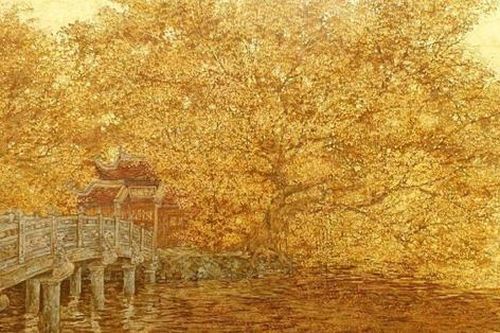 Từ miền cổ tích đến huyền thoại trong tranh sơn mài của Nguyễn Quốc Huy