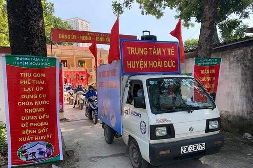 Phát động phòng chống sốt xuất huyết trên địa bàn huyện Hoài Đức, Hà Nội