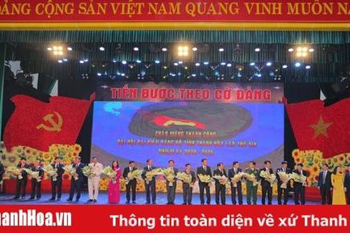 Chào mừng thành công Đại hội đại biểu Đảng bộ tỉnh Thanh Hóa lần thứ XIX