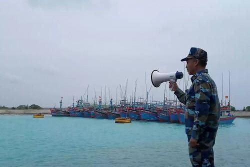 Huyện đảo Trường Sa sau khi bão số 9 càn quét: Quân dân trên đảo đều an toàn