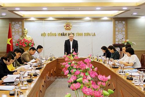 Phiên họp thứ 103 Thường trực HĐND tỉnh khóa XIV