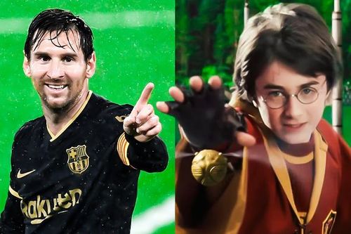 'Messi là Harry Potter của bóng đá'