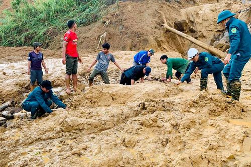 Mưa lớn sẽ ảnh hưởng việc cứu hộ ở Quảng Nam