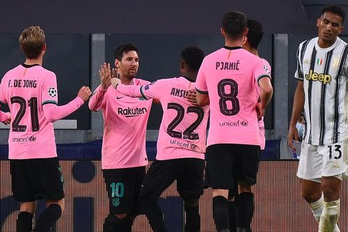 Juventus 0-2 Barcelona: Messi và Dembele bùng nổ ở Turin