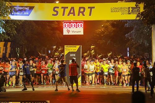 Longbien Marathon 2020 thu hút số lượng VĐV full marathon đông kỷ lục