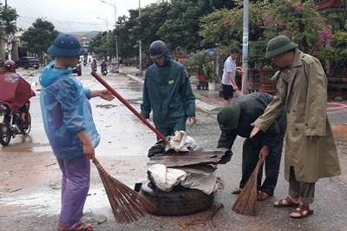 Chủ động phòng, chống dịch bệnh sau lũ lụt