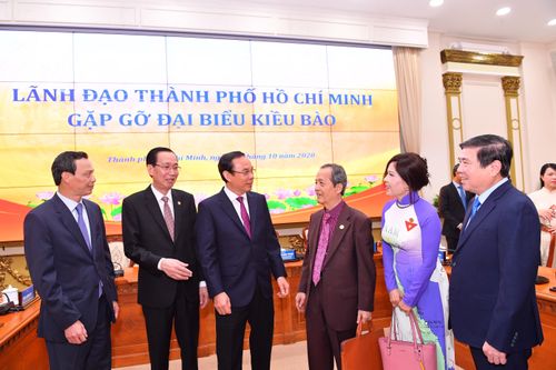 Bí thư Thành ủy TPHCM Nguyễn Văn Nên: Tạo nhiều cơ hội hơn cho kiều bào khi trở về quê nhà
