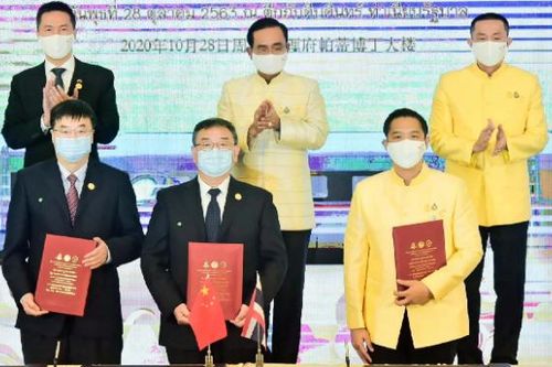 Thái Lan và Trung Quốc ký thỏa thuận tuyến đường sắt 'Vành đai và Con đường'
