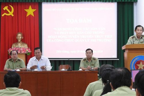Cục trưởng Cục QLTT Tiền Giang: Cán bộ cần tự nâng cao kỹ năng nghiệp vụ trong tuyên truyền