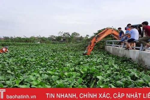 Lộc Hà chủ động lực lượng, phương tiện ứng phó nguy cơ sạt lở, triều cường