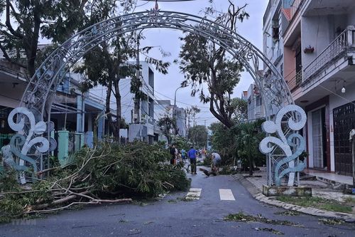 Bão số 9: Đà Nẵng có 90 nhà tốc mái, một người bị thương