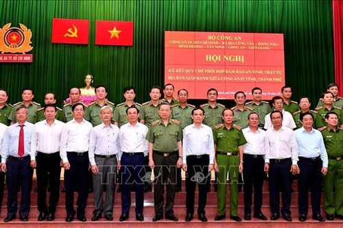 Công an 7 tỉnh, thành phố phía Nam phối hợp đảm bảo an ninh trật tự