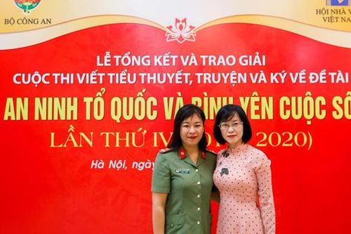Nhà văn nữ 8X lần thứ hai giành giải A cuộc thi viết văn đề tài Vì an ninh Tổ quốc