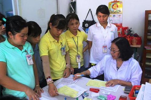 Ưu tiên chăm sóc sức khỏe sinh sản cho nữ công nhân lao động