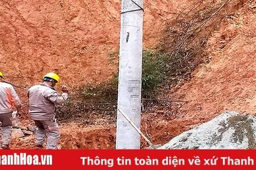 Đảm bảo an toàn lưới điện trong mùa mưa, bão