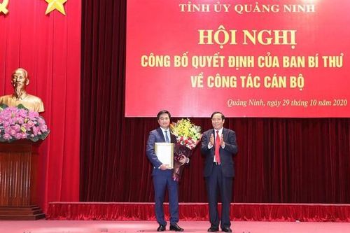Thứ trưởng Bộ Xây dựng làm Phó bí thư Quảng Ninh