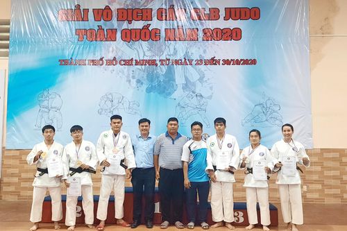 Giải vô địch các CLB judo toàn quốc 2020: Đồng Nai 1 xếp hạng 4 toàn đoàn