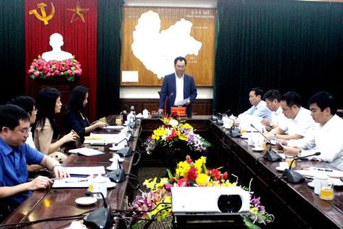 Lãnh đạo tỉnh tiếp và làm việc với nhà đầu tư
