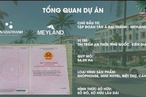 Kiên Giang: Nhiều khuất tất tại dự án Meyhomes Capital Phú Quốc?
