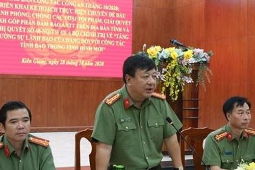 Công an tỉnh Kiên Giang triển khai kế hoạch đấu tranh phòng, chống các loại tội phạm