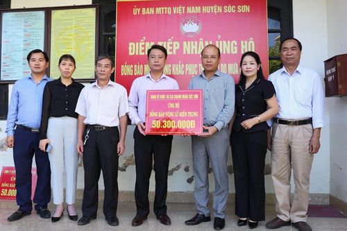 Những tấm lòng Hà Nội tiếp tục hướng về miền Trung