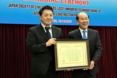 Dự án cảng Lạch Huyện (Hải Phòng) nhận giải thưởng công nghệ sáng tạo