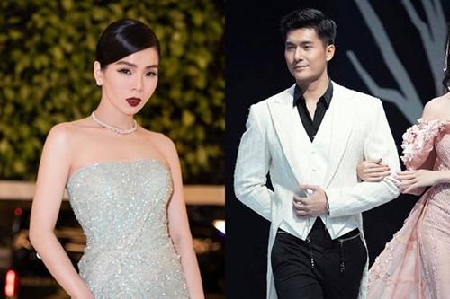 Lệ Quyên cổ vũ 'người tình tin đồn' catwalk trên sân khấu
