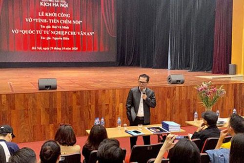 Nhà hát Kịch Hà Nội dựng 2 vở mới 'Tình – Tiền chìm nổi' và 'Quốc tử tư nghiệp Chu Văn An'