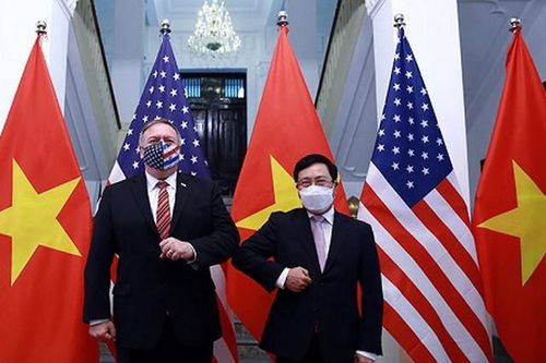 Phó Thủ tướng Phạm Bình Minh hội đàm với Ngoại trưởng Hoa Kỳ