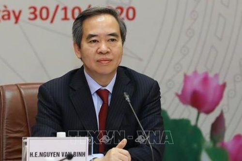 Trưởng Ban Kinh tế Trung ương Nguyễn Văn Bình hội đàm trực tuyến với các tổ chức tài chính của Nhật Bản, Hoa Kỳ và Australia
