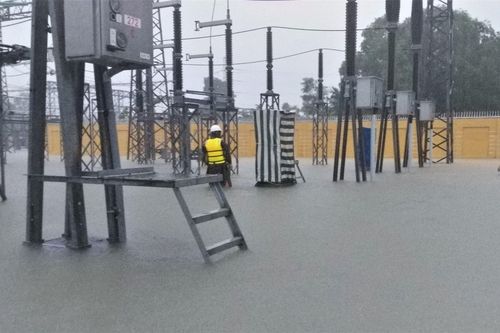 Chủ tịch EVN kiểm tra hạ tầng lưới điện ở miền Trung