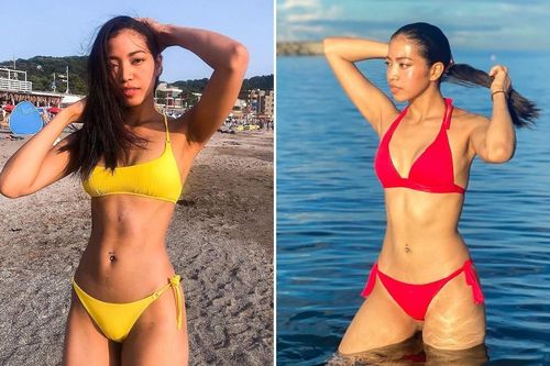 Cô gái da màu sở hữu body bốc lửa lên ngôi Hoa hậu Hoàn vũ Nhật Bản 2020