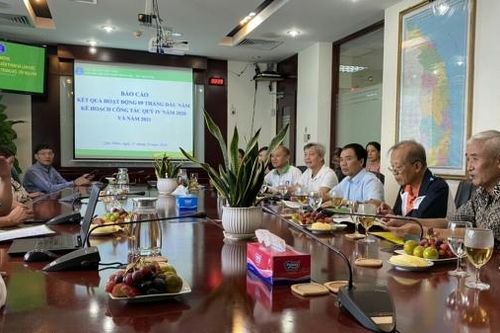 Lãnh đạo VPA làm việc tại Chi hội Dầu khí Nam Trung Bộ - Tây Nguyên