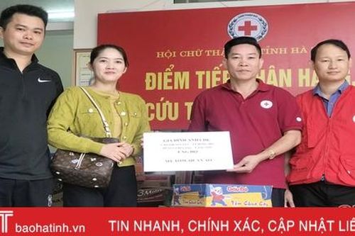 Nhiều hoạt động ý nghĩa đồng hành cùng người dân vùng lũ Hà Tĩnh