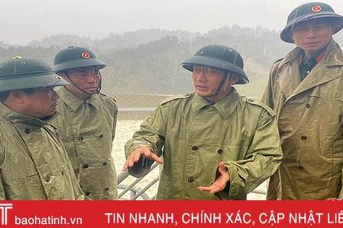 Điều tiết xả lũ an toàn vùng hạ du, chủ động ứng phó nguy cơ lở đất